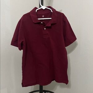 GAP kids Deep Red Polo Shirt